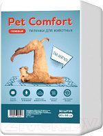 Одноразовая пеленка для животных Pet Comfort 60x90 / TUZ807