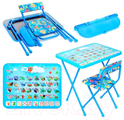 Комплект мебели с детским столом Ника КП2/9 Азбука - фото 2 - id-p223254137