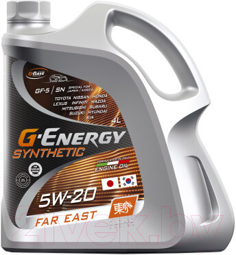 Моторное масло G-Energy Synthetic Far East 5W20 / 253142528 - фото 1 - id-p223256041