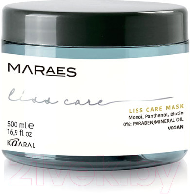 Маска для волос Kaaral Maraes Liss Care разглаживающая для прямых волос - фото 1 - id-p223252766