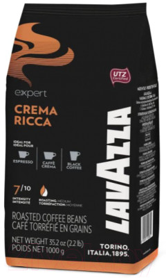 Кофе в зернах Lavazza Crema Ricca - фото 1 - id-p223258911