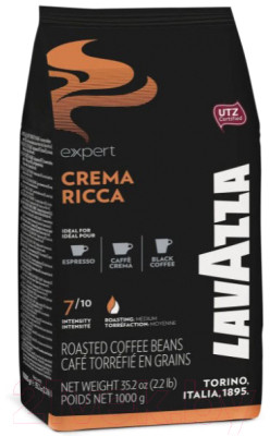 Кофе в зернах Lavazza Crema Ricca - фото 2 - id-p223258911