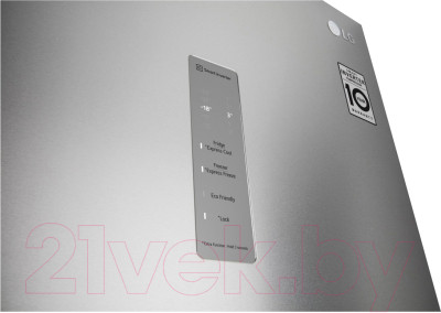 Холодильник с морозильником LG GA-B509MAWL - фото 9 - id-p223255787