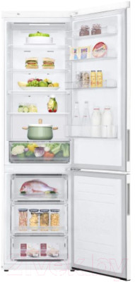 Холодильник с морозильником LG DoorCooling+ GA-B509CQSL - фото 9 - id-p223255353