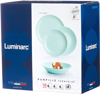Набор столовой посуды Luminarc Pampille 10Q6154 - фото 2 - id-p223256249