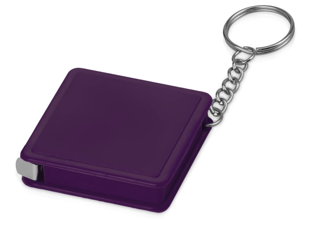Брелок-рулетка Дюйм, 1 м., фиолетовый - фото 1 - id-p223260001