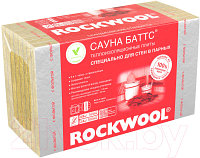 Минеральная вата Rockwool Сауна Баттс 1000x600x50