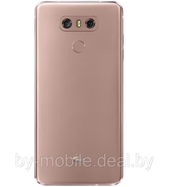 Задняя крышка (стекло) для LG G6 Dual SIM H870DS (розовый)
