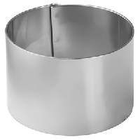 Кольцо кондитерское «Проотель» сталь; D=6,H=4см; металлич.