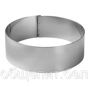 Кольцо кондитерское «Проотель» сталь; D=100,H=35мм; металлич. - фото 1 - id-p32235232