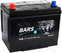 Автомобильный аккумулятор BARS Asia 6СТ-75 Рус L+