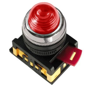 Светодиодная лампа AL-22 (неон) красный 240В