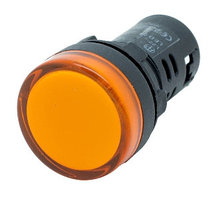 Лампа AD22DS (LED) желтый 220В АС