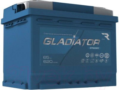 Автомобильный аккумулятор Gladiator Dynamic R+ - фото 1 - id-p223263375