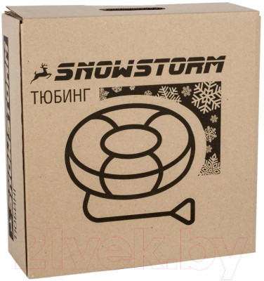 Тюбинг-ватрушка Snowstorm BZ-100 Donut / W112881 - фото 8 - id-p223261683