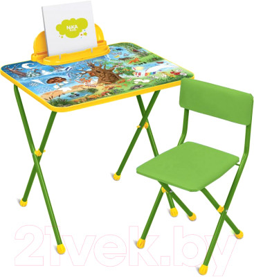 Комплект мебели с детским столом Ника КП2/7 Познайка. Хочу все знать! - фото 1 - id-p223262914