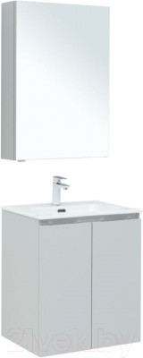 Комплект мебели для ванной Aquanet Алвита new 60 / 274531 - фото 2 - id-p223264770