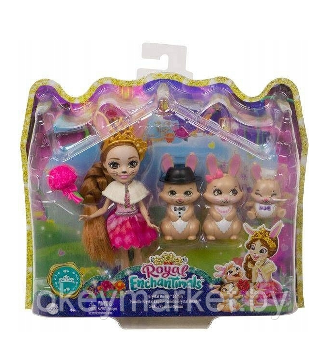 Кукла Mattel Enchantimals Семья Бристал Кроли GYJ08, фото 2