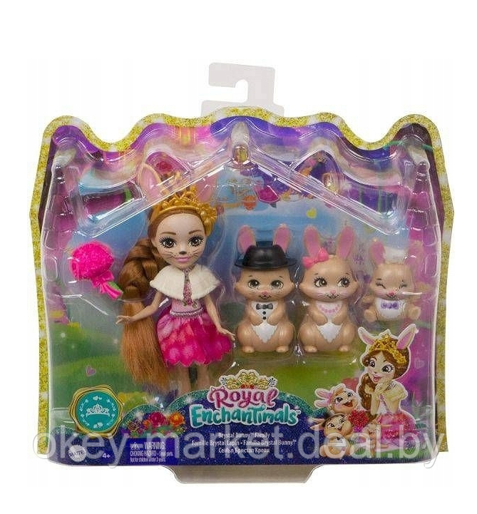 Кукла Mattel Enchantimals Семья Бристал Кроли GYJ08 - фото 1 - id-p207447514