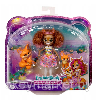 Кукла Enchantimals Лисичка Филигри и питомцы HNT60, фото 3