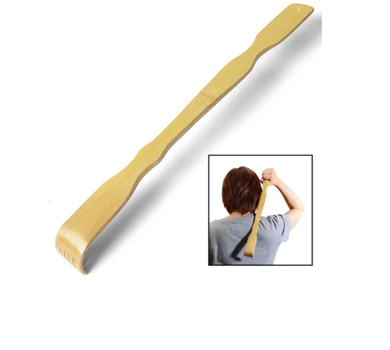 Массажер -Чесалка бамбук для спины и головы «Антистресс» - фото 1 - id-p131809672