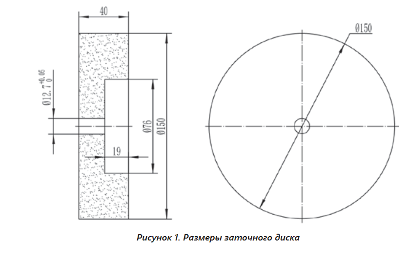 Диск заточной BELMASH GDW100 для GC-650 - фото 3 - id-p223273681