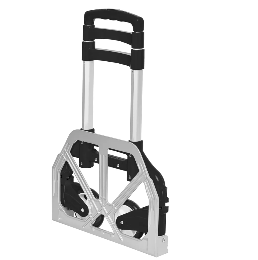 Тележка багажная с телескопической ручкой, складная / Грузоподъемность 75 кг., полиуретановые колеса - фото 9 - id-p223273724