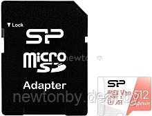 Карта памяти Silicon-Power Superior A1 microSDXC SP512GBSTXDV3V20 512GB