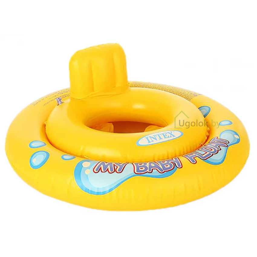 Надувной круг с трусиками Intex My Baby Float 67 см (59574NP) 1-2 года