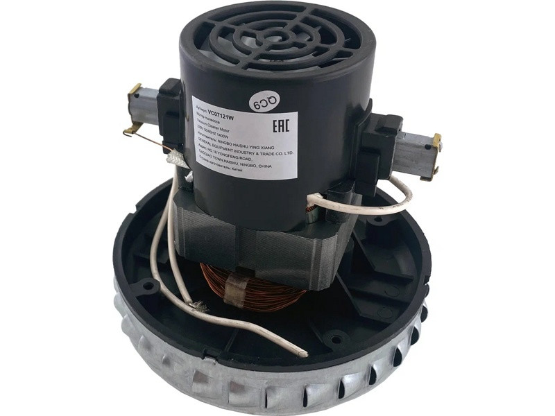 Электродвигатель для пылесосов VC07121W / H=131/38, D130/135/67.5mm - фото 1 - id-p173364417