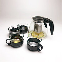Набор для чая из стекла (5 предметов)