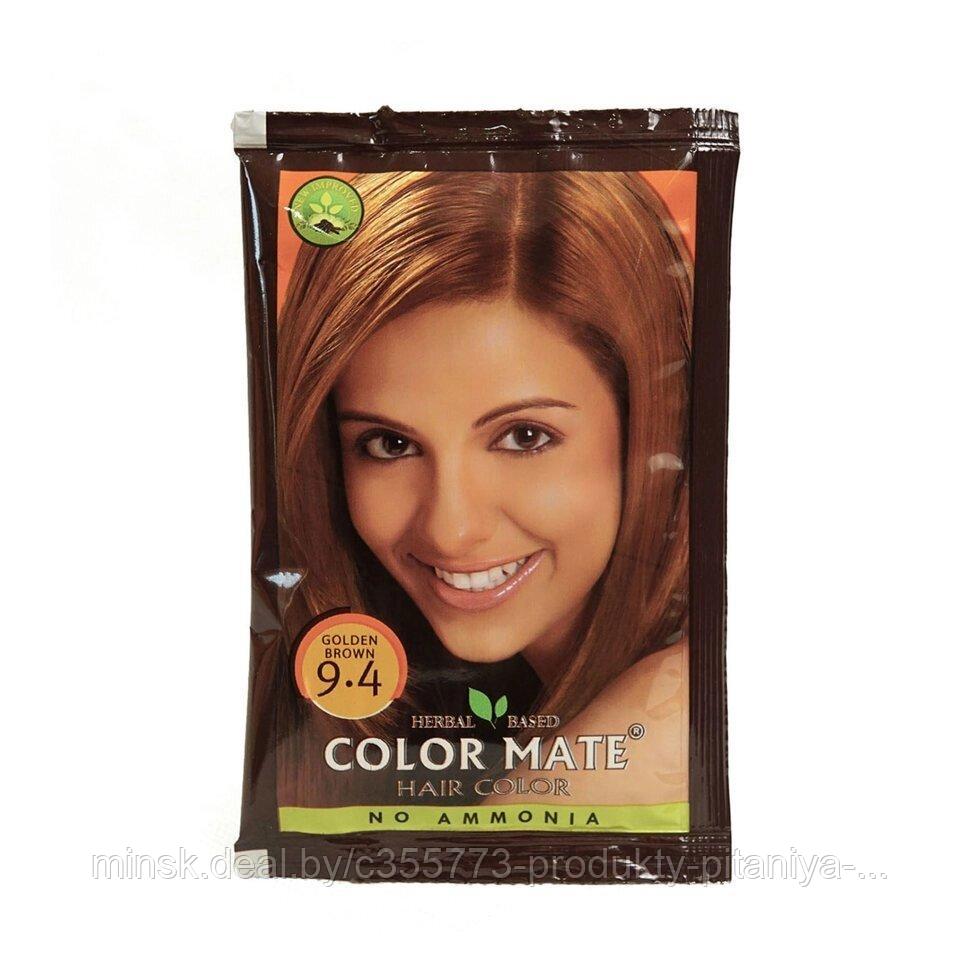 Краска для волос Color Mate тон 9.4 (золотисто-коричневый) 15 г. - фото 2 - id-p17711520