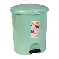 Контейнер для мусора с педалью 7 л (оливковый)