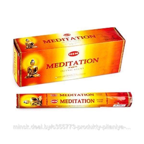 Благовония HEM Медитация (Meditation), 20 палочек - фото 1 - id-p18941397