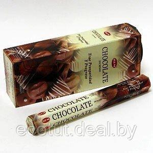Благовония HEM Шоколад (Chokolate), 20 палочек - фото 1 - id-p18941423