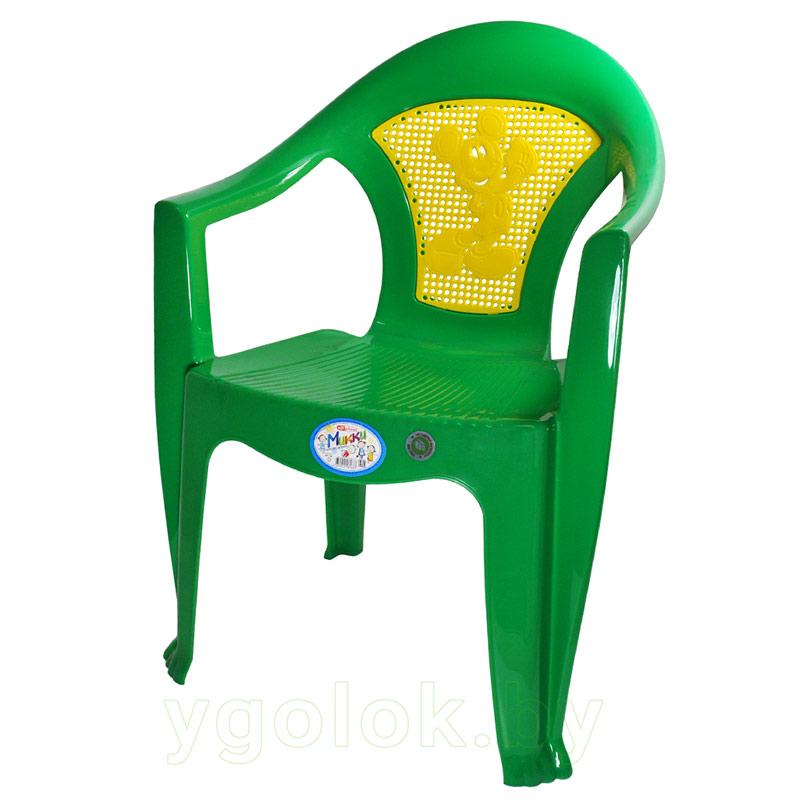 Кресло детское Микки (зеленый) - фото 1 - id-p223275057