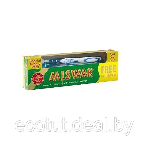 Зубная паста Мисвак Dabur, 190г. + зубная щётка в подарок. - фото 1 - id-p61249096