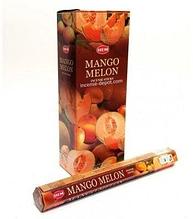 Благовония HEM Mango Melon Манго Дыня, 20 палочек