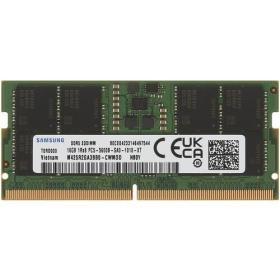 Память оперативная Samsung DDR5 32GB SODIMM 5600MHz 2Rx8, 1.1V M425R4GA3BB0-CWM - фото 1 - id-p223278079