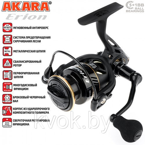 Катушка Akara Erion 2000 5+1 bb - фото 1 - id-p223278119