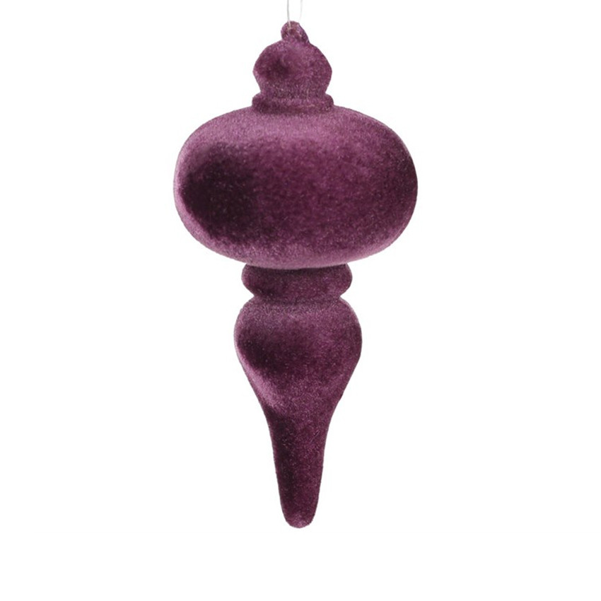 Капля подвесная фиолетовый 16 см (113-514) - фото 1 - id-p223276126