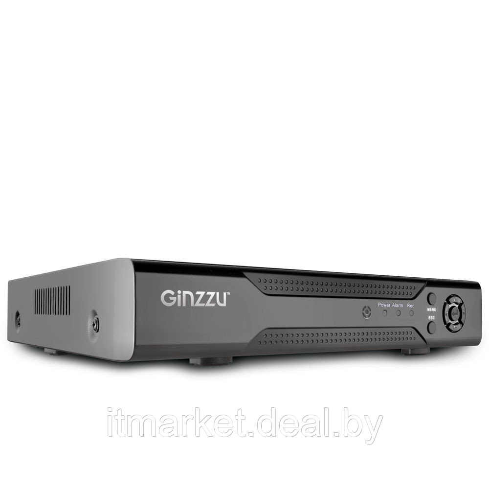 Комплект видеонаблюдения GINZZU HK-421N (4ch(8ch to IP), 1080N, HDMI, 2улич кам 2Mp, IR30м) - фото 4 - id-p223278294
