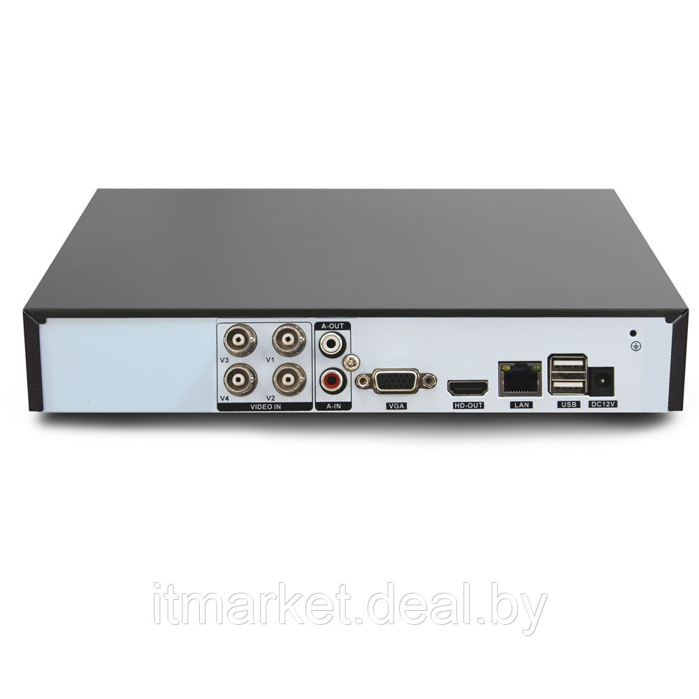 Комплект видеонаблюдения GINZZU HK-421N (4ch(8ch to IP), 1080N, HDMI, 2улич кам 2Mp, IR30м) - фото 5 - id-p223278294