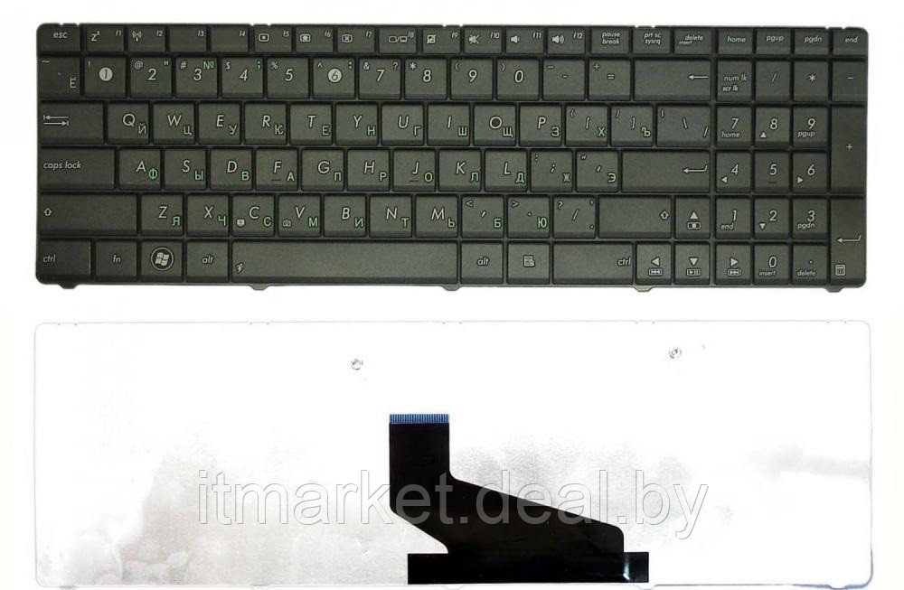 Клавиатура для ноутбука Asus X53S, X53U (003804) - фото 1 - id-p223278300