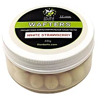 Бойлы нейтральной плавучести Lion Baits Wafters 12мм, White Strawberry (Белая клубника), 40гр