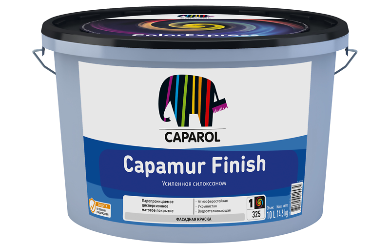 Caparol Capamur Finish База3 9,4л / 13,6кг