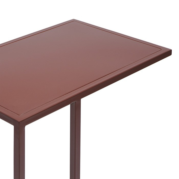 Столик приставной Aksen, 462×305×610 мм, цвет красный - фото 6 - id-p223286627