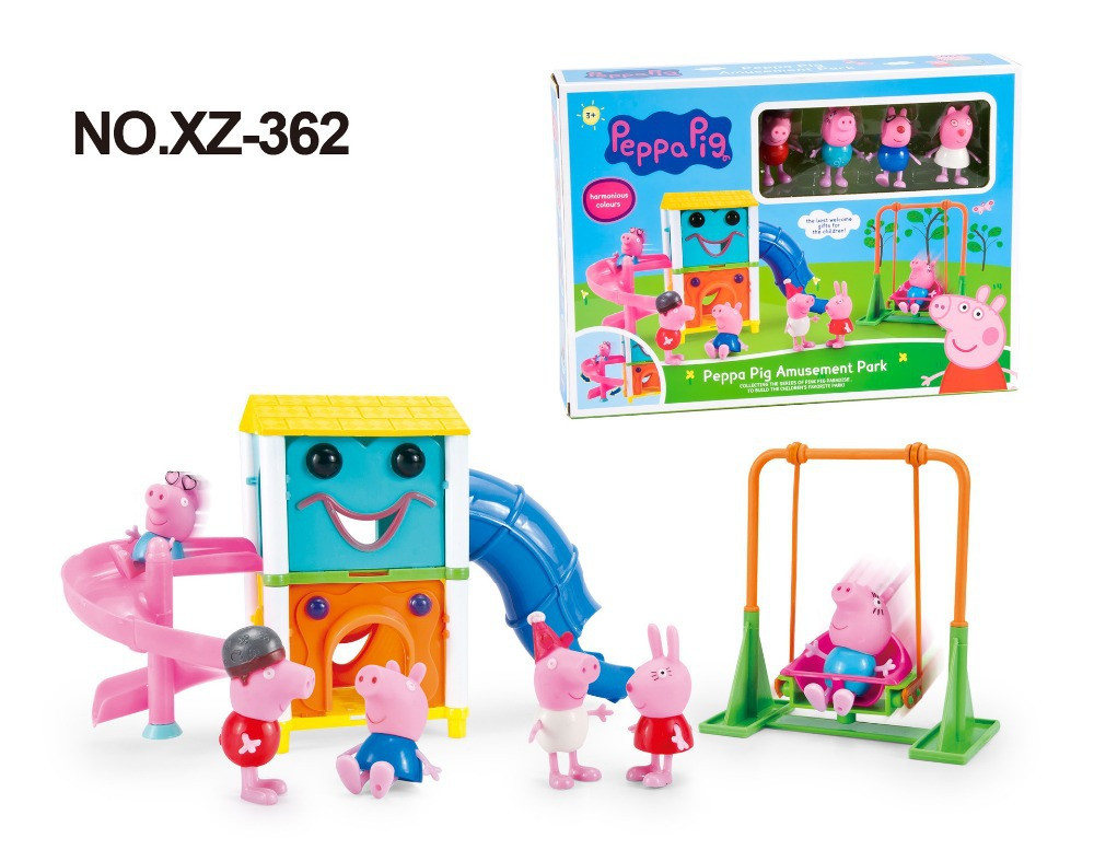 Игровой набор "Свинка Пеппа и компания на детской площадке" Peppa Pig - фото 1 - id-p32237655