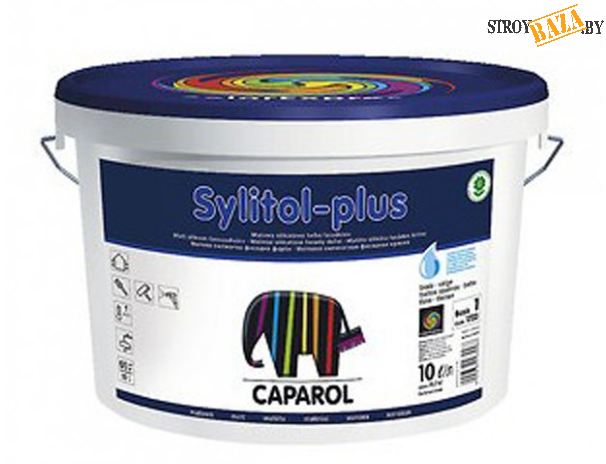 Краска Caparol Sylitol-plus База1 10л / 14,7кг - фото 1 - id-p33877174