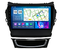 Штатная магнитола Parafar для Hyundai Santa Fe 3 2012+ на Android 13 4/64+4G модем + комплектация HI-TECH